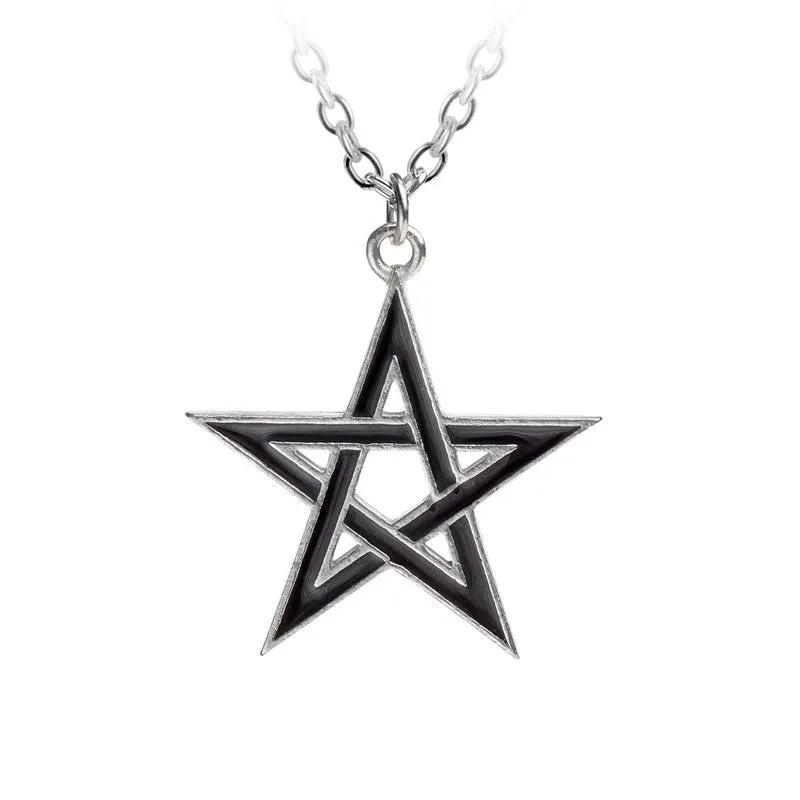 BLACK STAR NECKLACE