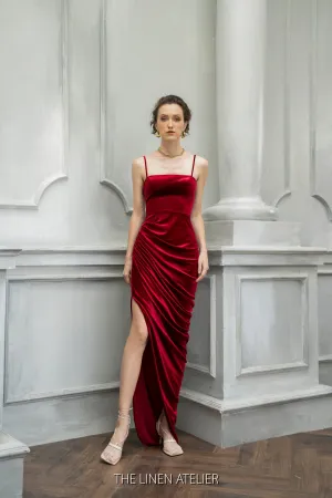 CHRISTINE Spaghetti Strap Night Out Dress