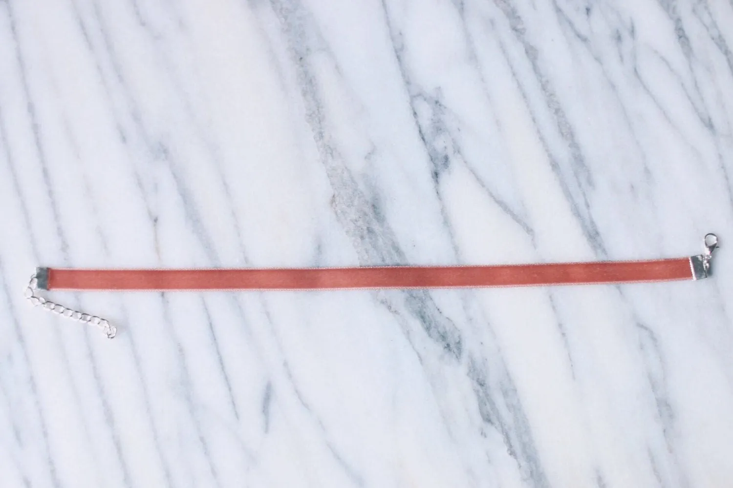 Dusty Rose Mauve Velvet Choker. Grunge, hippie, bohemian choker necklace, 90s choker