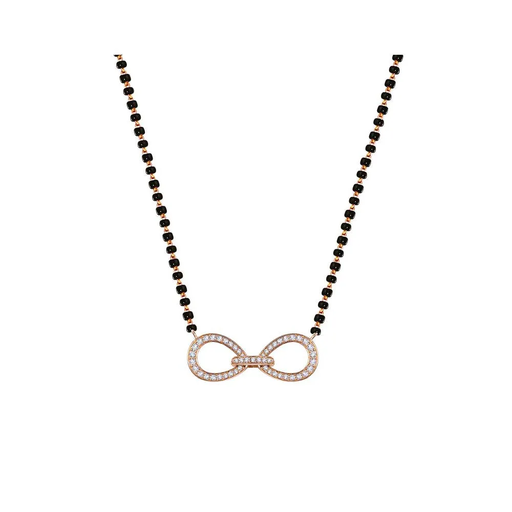 Kaj Fine Jewellery Infinity Diamond Nazar Bead Pendant in 18KT Yellow Gold
