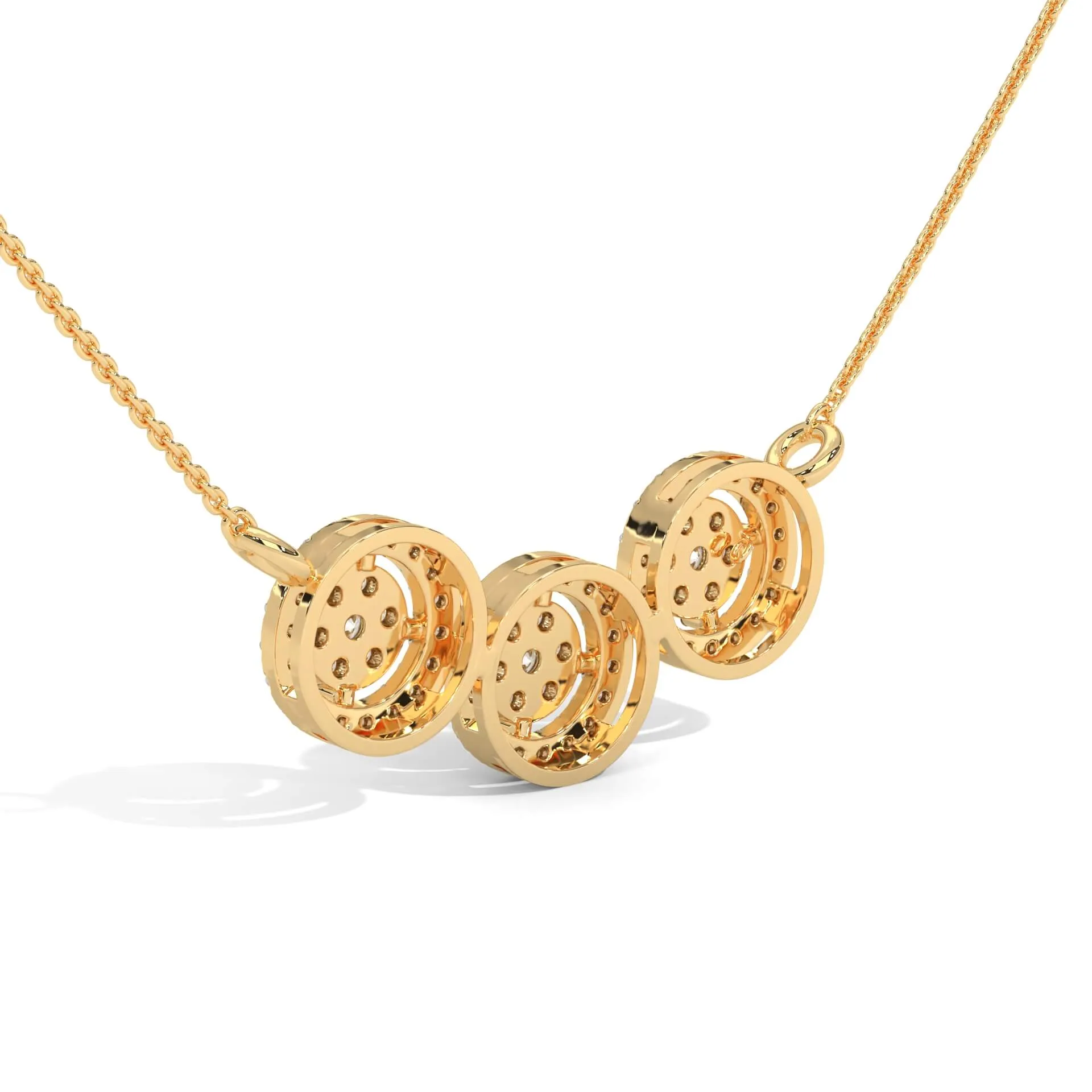 Layla Silver Pendant for Women | 22KT Gold Vermeil