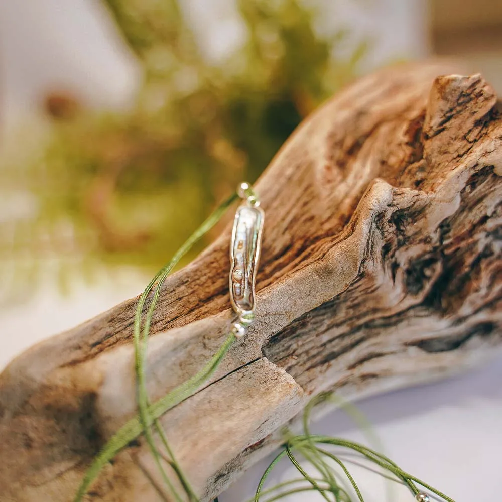 Okean Natural Sterling Silver Necklace