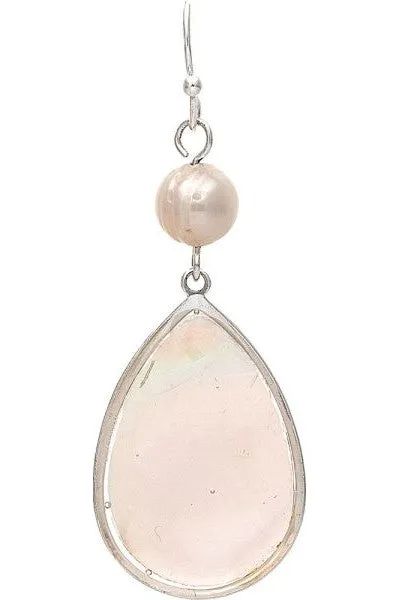 Rain Jewelry Collection Silver Octagon Pearl Bead Bracelet